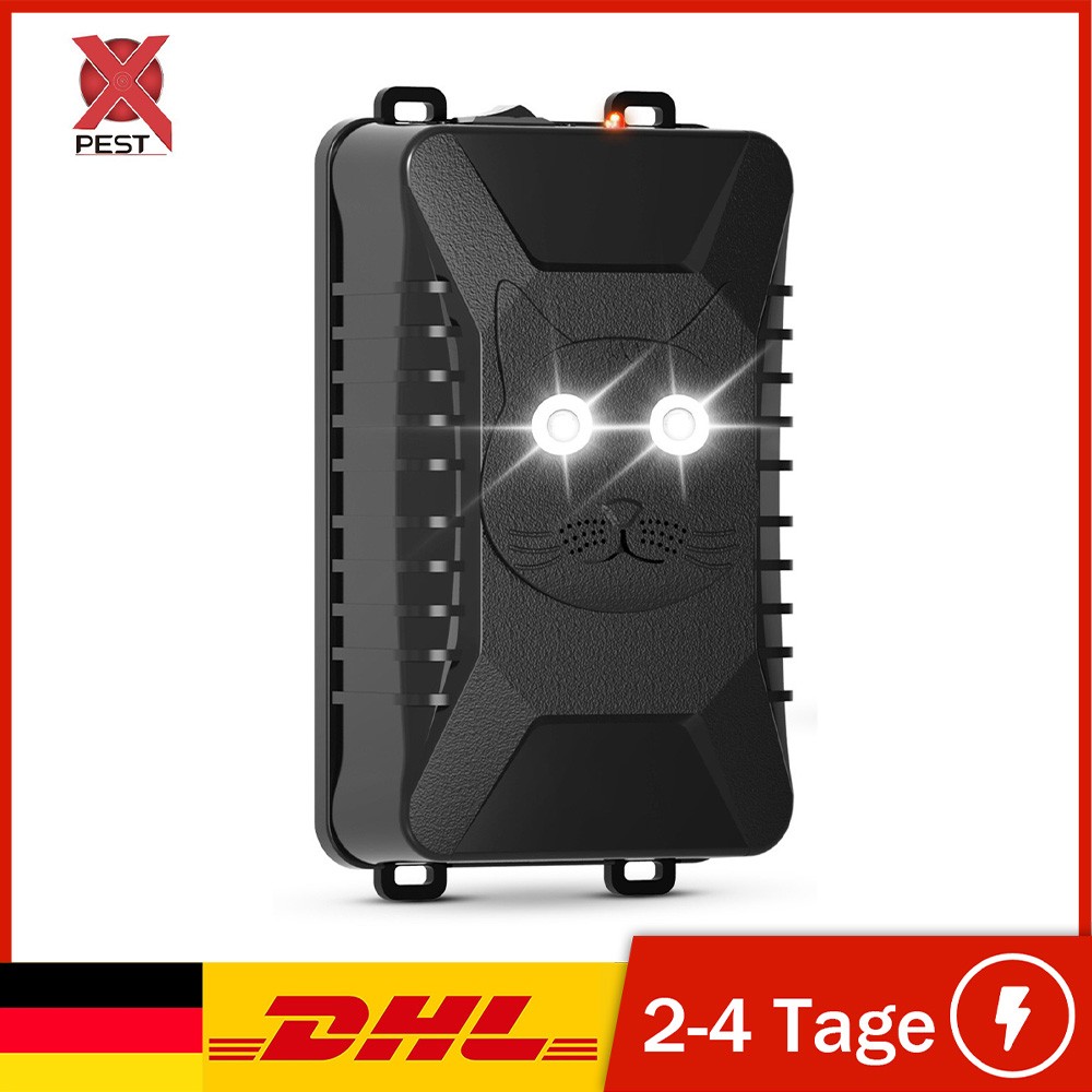 Support Pan European：Ultrasonic Mole Repellent Mole Deterrent Mole Mole Protection Repeller House Car Automotive