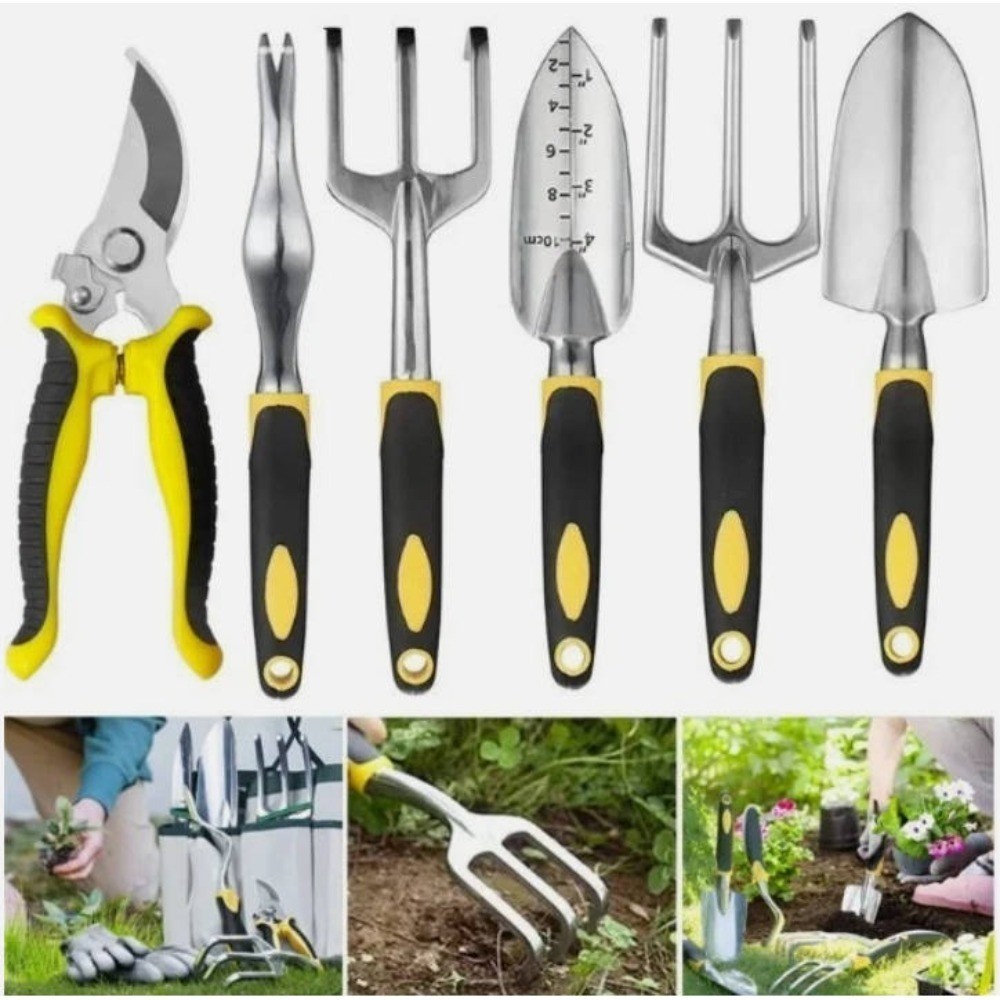 Support Pan European-6 PCS GARDEN TOOL SET Garden Tools Garden Tool Hand Tools