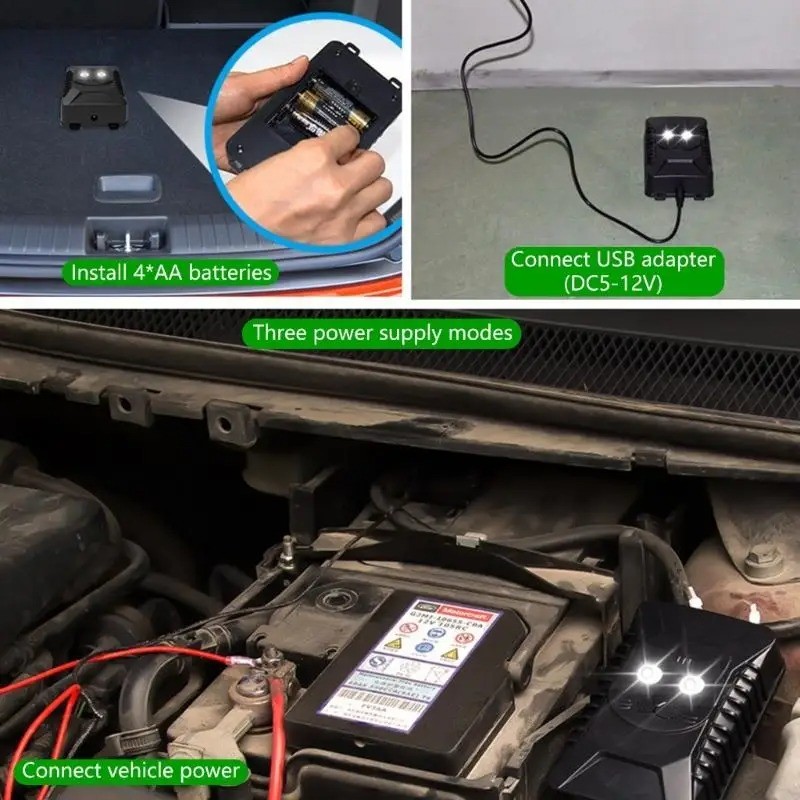 Support Pan European：Ultrasonic Mole Repellent Mole Deterrent Mole Mole Protection Repeller House Car Automotive