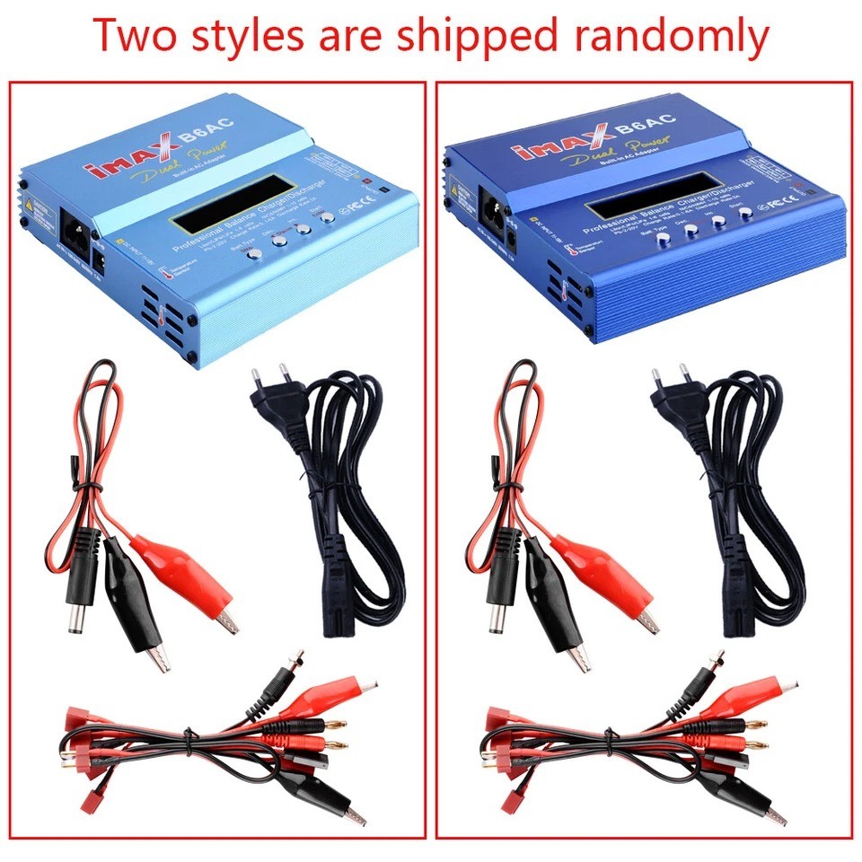 Support Pan European--IMAX B6AC LCD Screen Digital RC Lipo NiMh Balance Charger Charger
