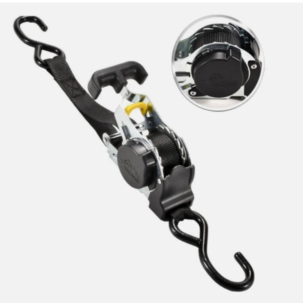 Support Pan European：2 Pieces Ratchet Straps With Automatic Retraction Tension Straps Belt Automatic With Ratchet Straps