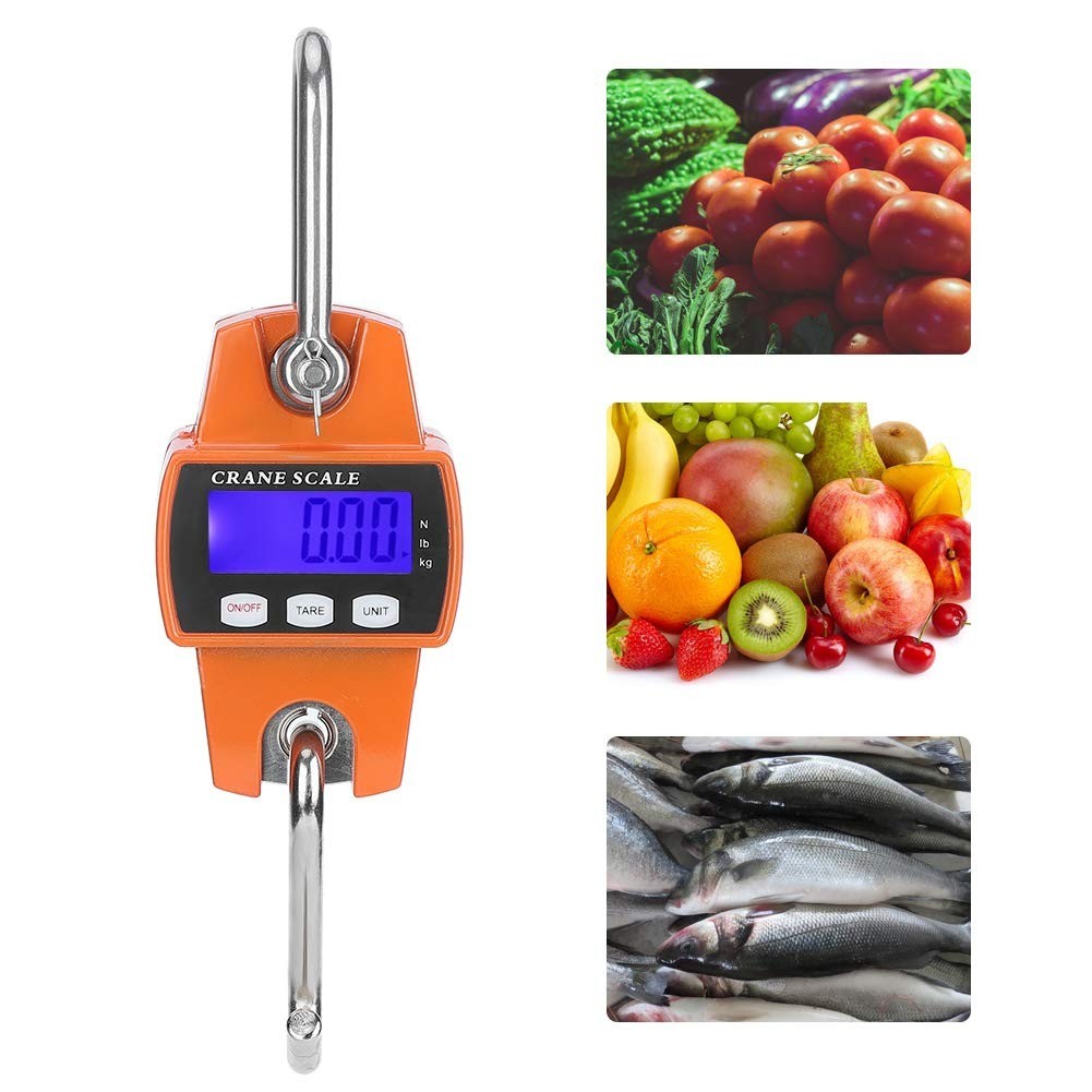 Support Pan European：Crane Scale Up To 300kg Digital Hanging Scale Tension Scale Game Scale Industrial Scale