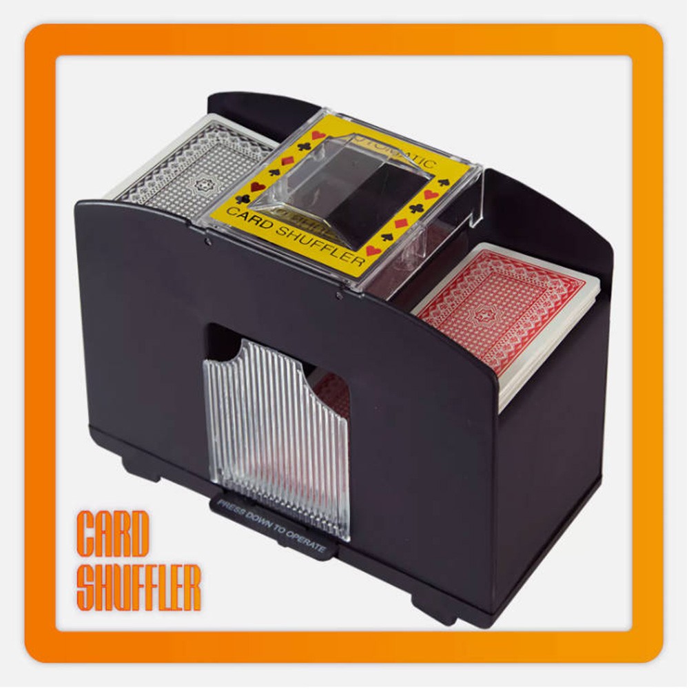 Support Pan European：ELECTRIC CARD SHUFFLER AUTOMATIC POKER CARD SHUFFLING MACHINE FOR 4 DECKS