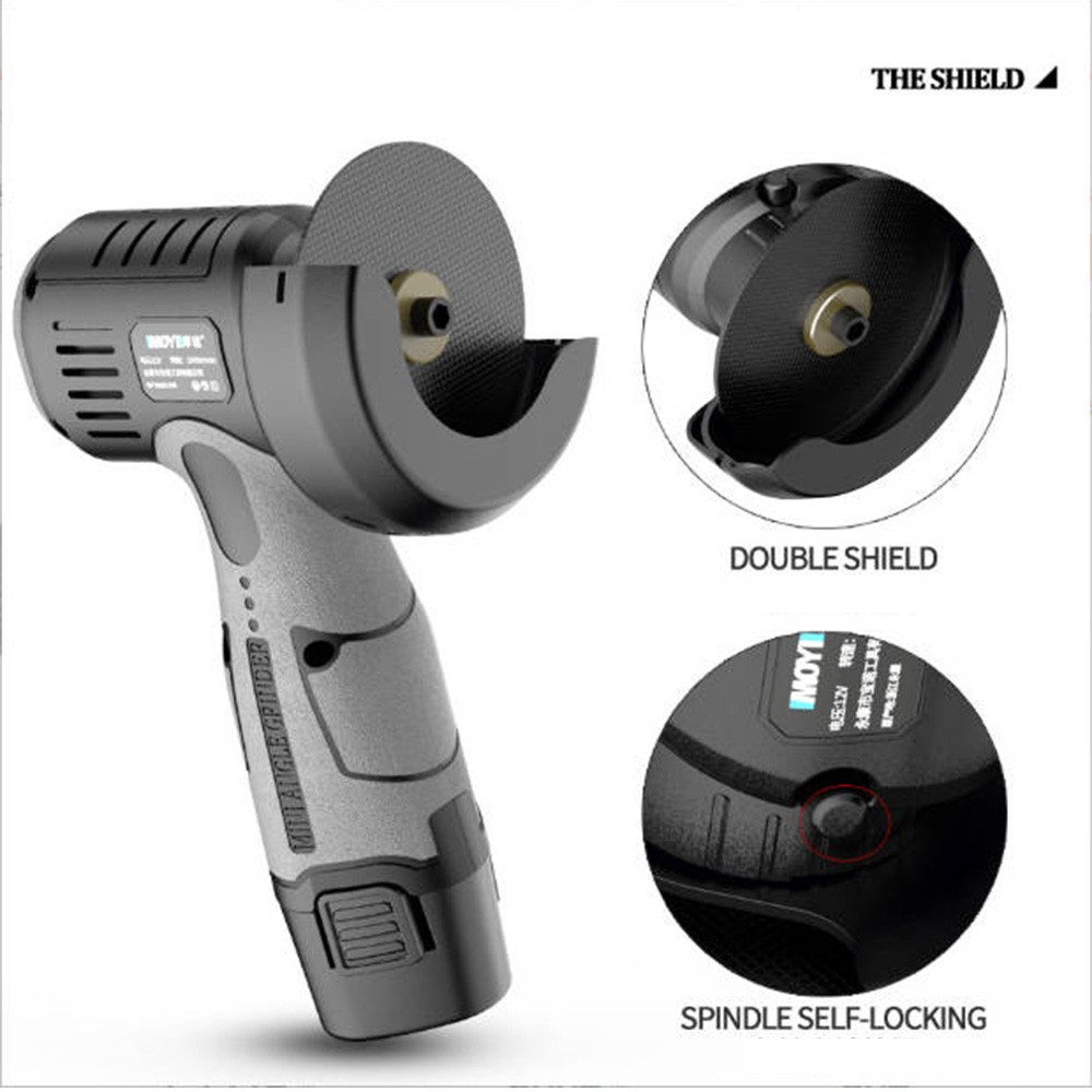 Support Pan European：Battery Cut-Off Grinder 12V Angle Grinder Grinder Flex With 2 Batteries