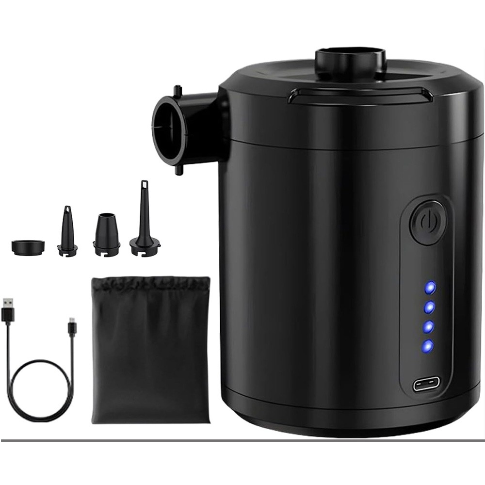 Support Pan European：Battery Air Pump Electric 5200mAh Air Pump Pool Inflatable Boats Air Mattress