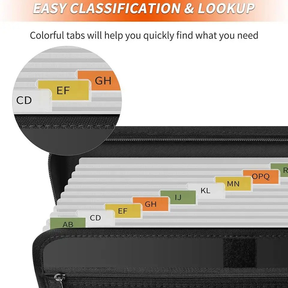 Support Pan European：Fireproof Document Bag Fireproof Briefcase Waterproof Money Safe