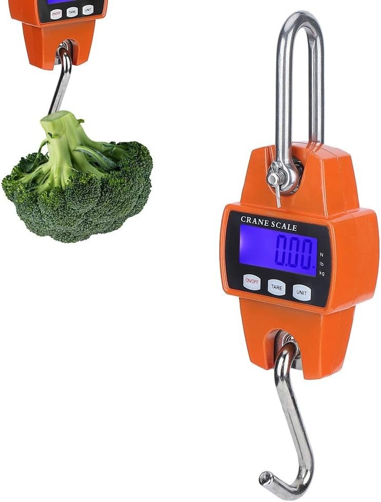 Support Pan European：Crane Scale Up To 300kg Digital Hanging Scale Tension Scale Game Scale Industrial Scale
