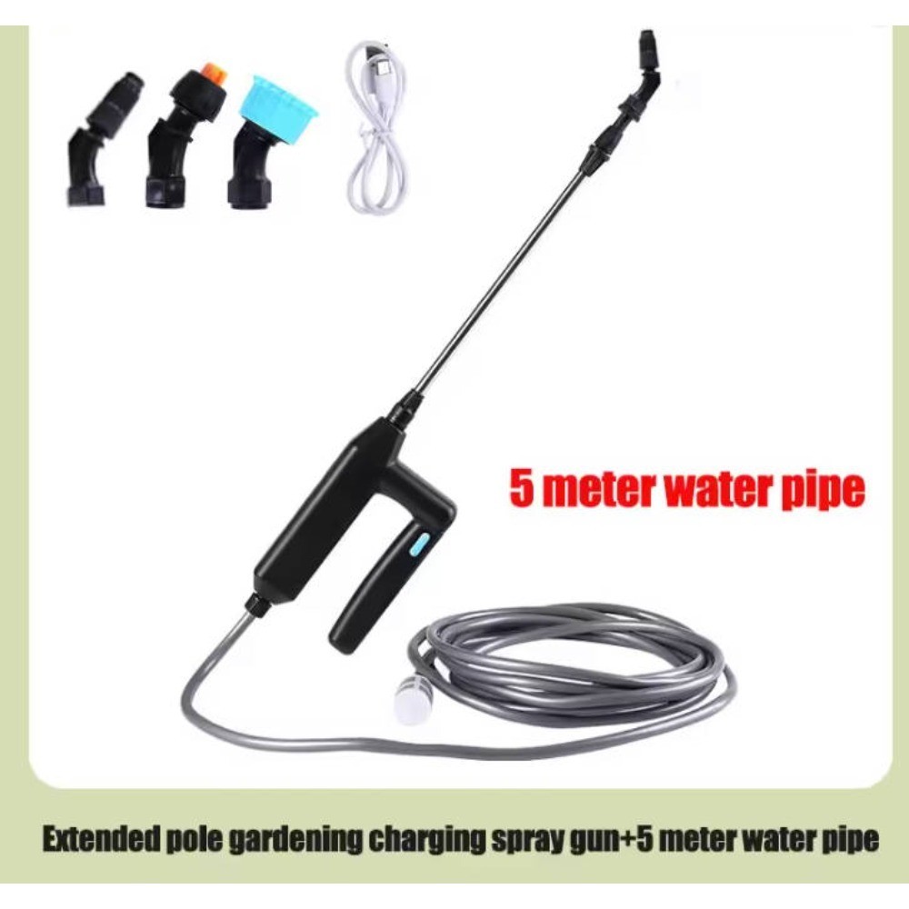Support Pan European：5m Electric Battery Sprayer Plant Sprayer Spray Rechargeable +Nozzles