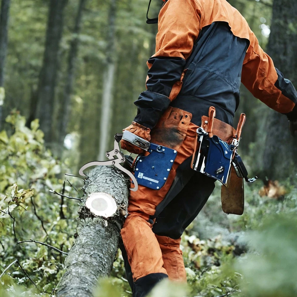 Support Pan European：Hand Clamp 30cm Clamp Wood Gripper Hand Lifting Hook Wood Tong Forged Tong