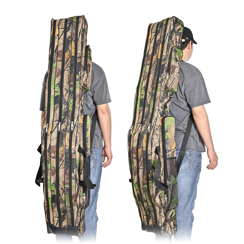 Support Pan European：Fishing Bag Rod Bag Fishing Bag With 3 Compartments Fishing Rod Bags Portable