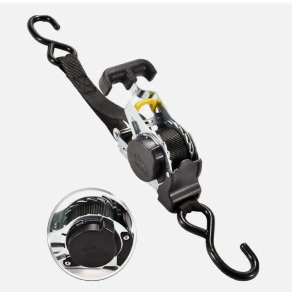Support Pan European：2 Pieces Ratchet Straps With Automatic Retraction Tension Straps Belt Automatic With Ratchet Straps