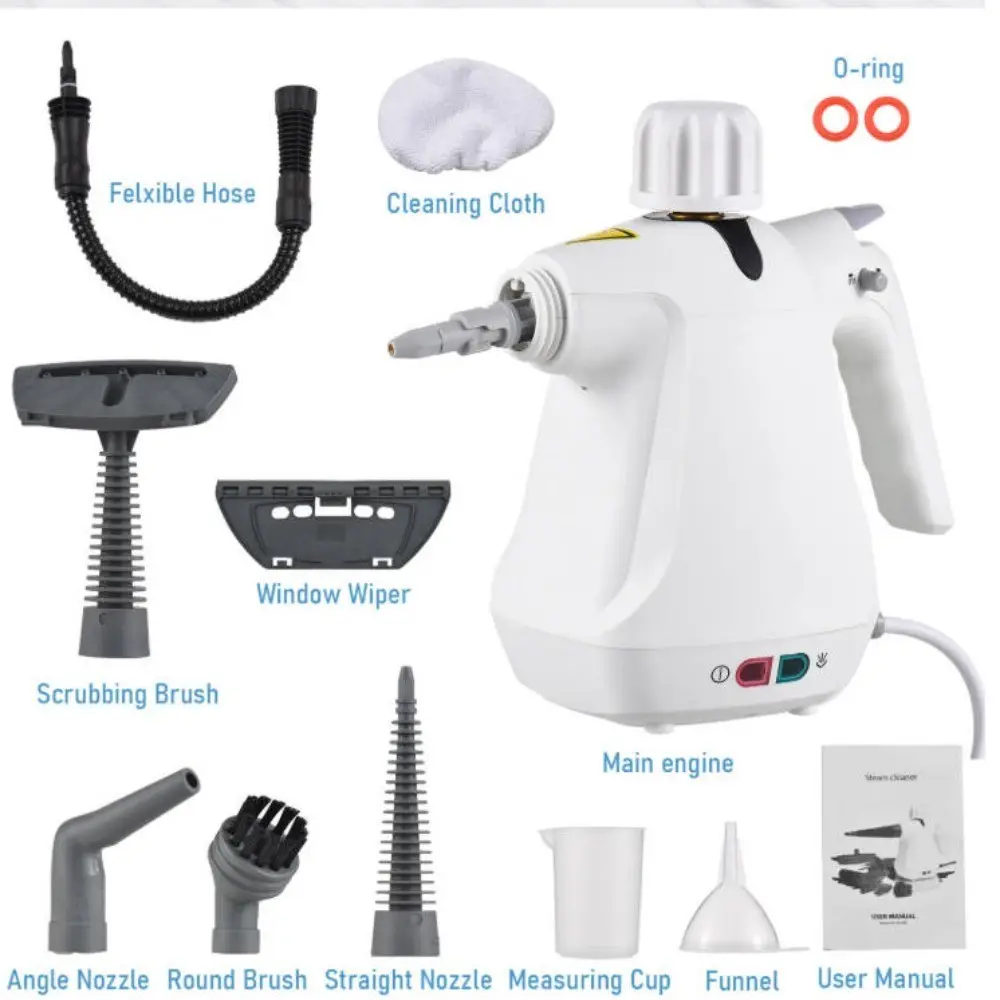 Support Pan European-1000W Handheld Steam Cleaner Multi-Cleaner