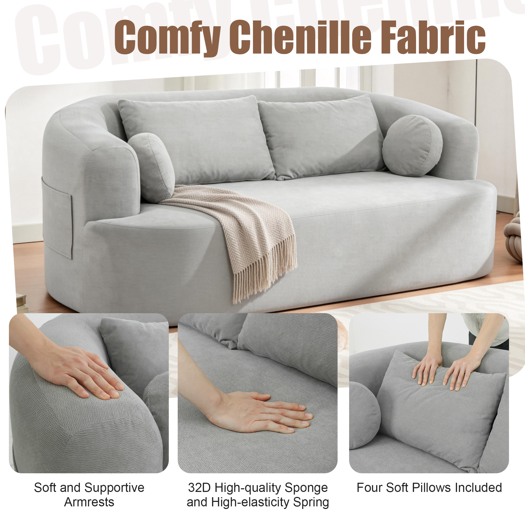 Loveseat Sofa-in-a-Box