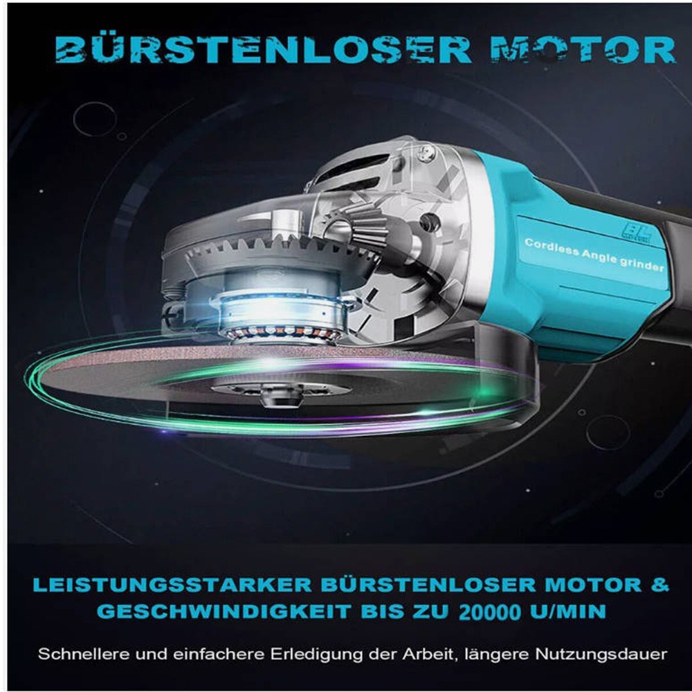 Support Pan European-125mm Angle Grinder Battery Cut-Off Grinder Grinder Flex For