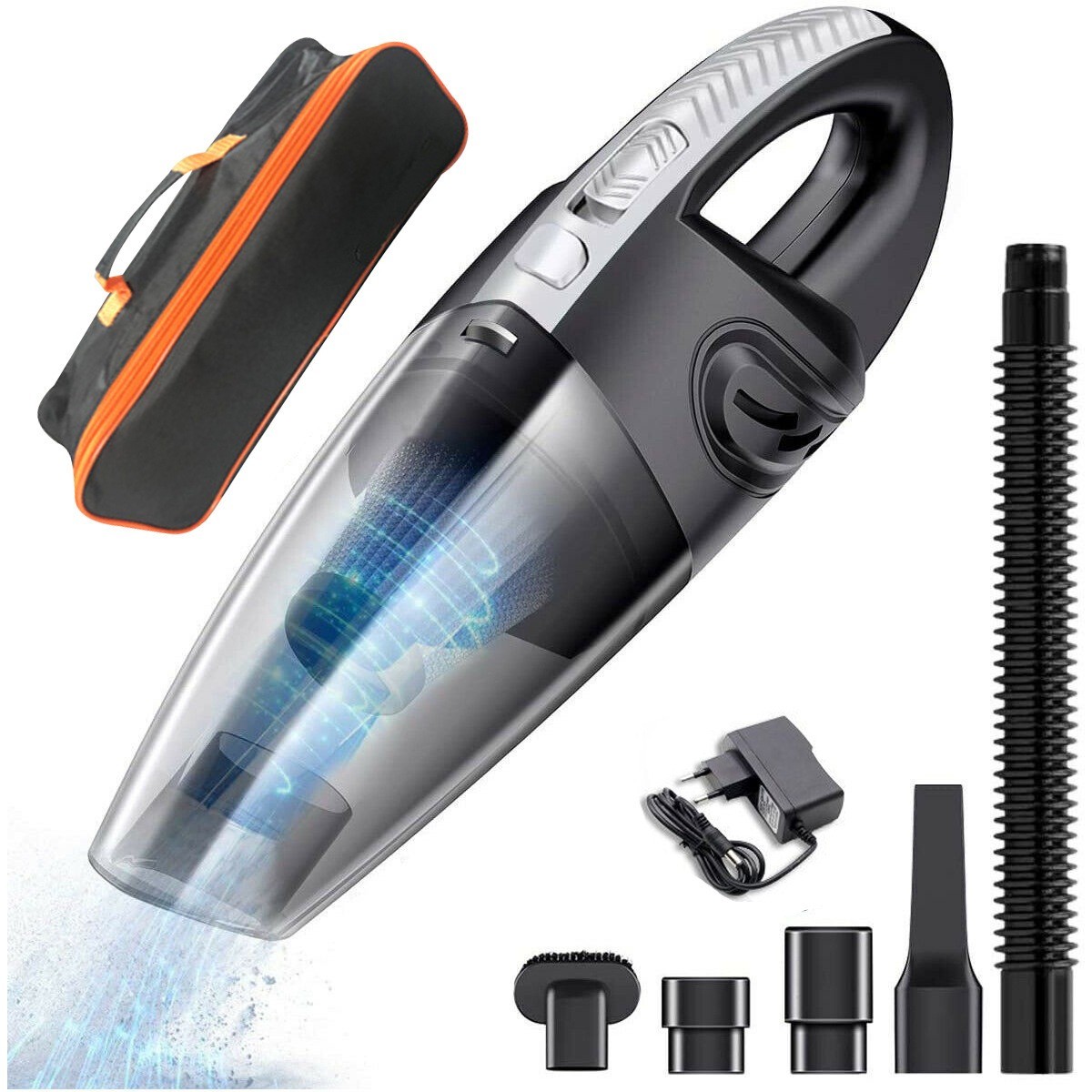 Support Pan European：120W Cordless Handheld Vacuum Cleaner Vacuum Cleaner Lithium Battery For Car Office Home