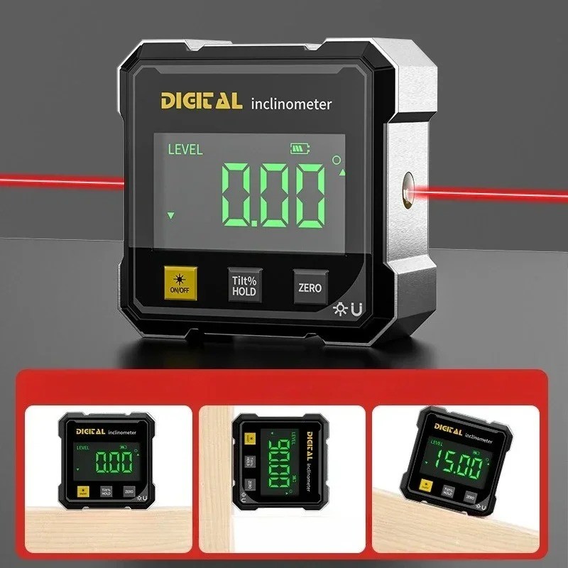 Support Pan European-Digital Angle Gauge Magnetic Angle Gauge Inclinometer Inclinometer LCD