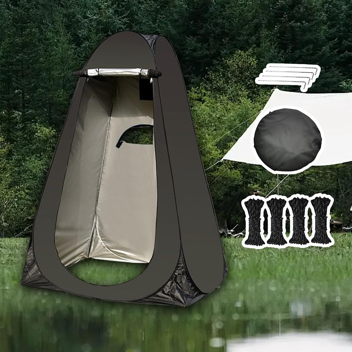 Support Pan European-SHOWER TENT TOILET TENT  UP CHANGING TENT CAMPING TENT ADDITIONAL TENT FISHING TENT