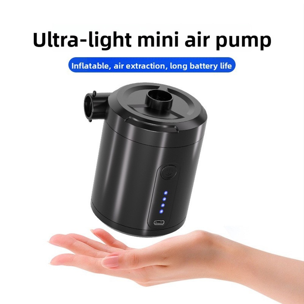 Support Pan European：Battery Air Pump Electric 5200mAh Air Pump Pool Inflatable Boats Air Mattress