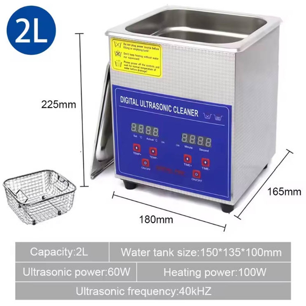 Support Pan European-2L Ultrasonic Cleaning Device Ultrasonic Cleaner Ultrasonic Cleaner DE