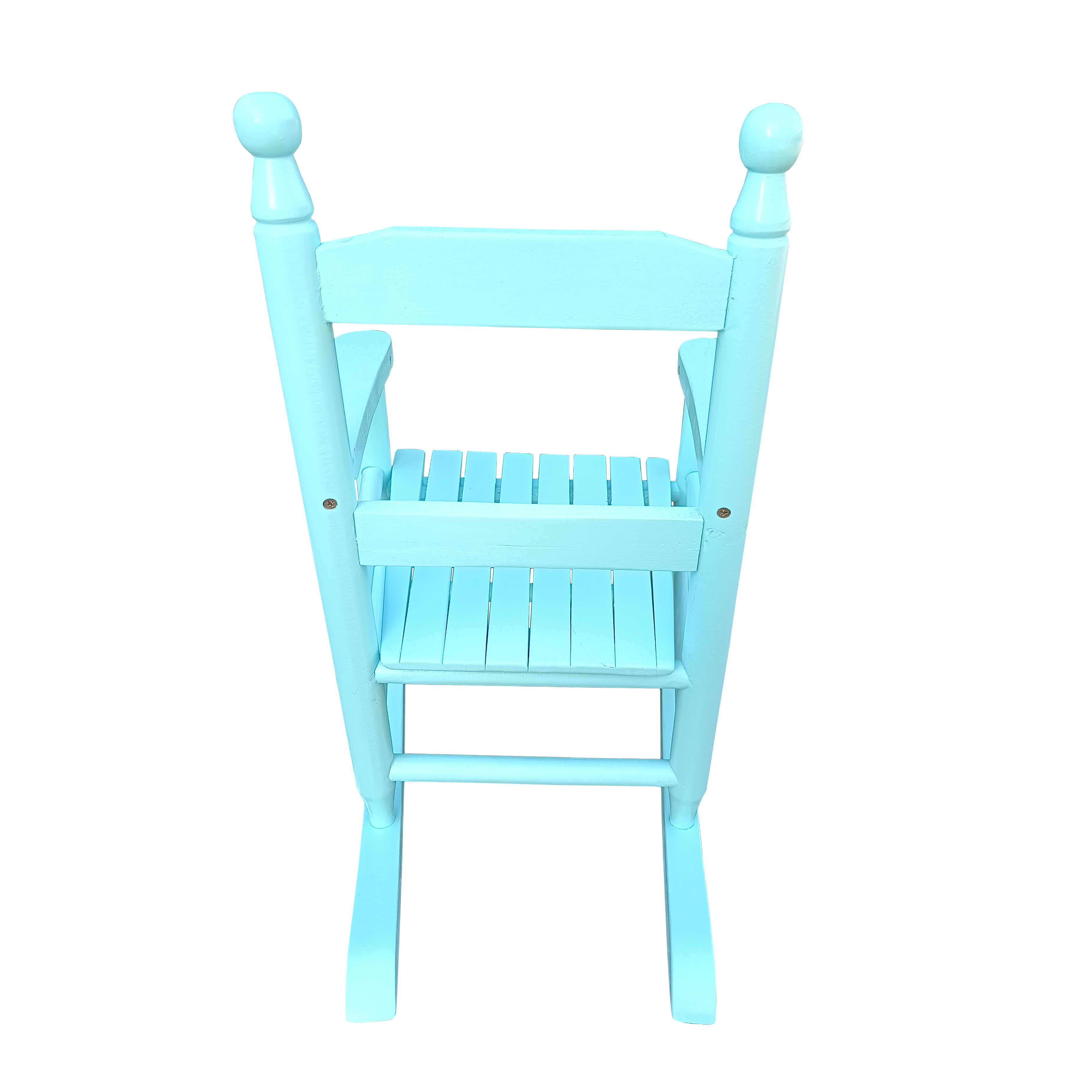 Children's Rocking Light Light Blue Chair- Indoor Or Outdoor -Suitable For Kids-Durable