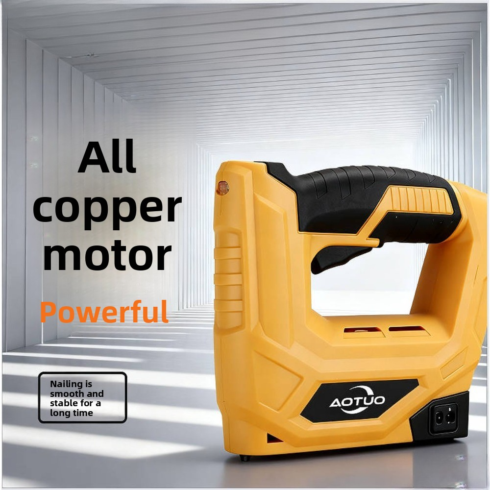 Support Pan European：Battery Stapler 3.6V Electric Stapler Nailer Stapling Machine With 1000 Staples