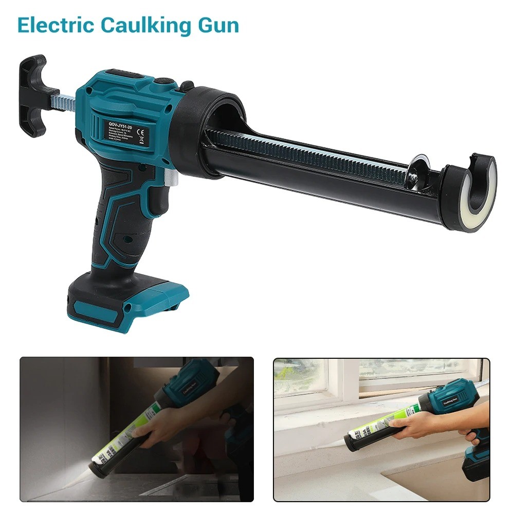 Support Pan European -Electric Cordless Caulking Gun Sealant Glue For  LXT 18V Battery DE