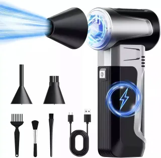 Support Pan European：180,000 RPM Mini Turbo Jet Fan Powerful Blower Violent Fan DE