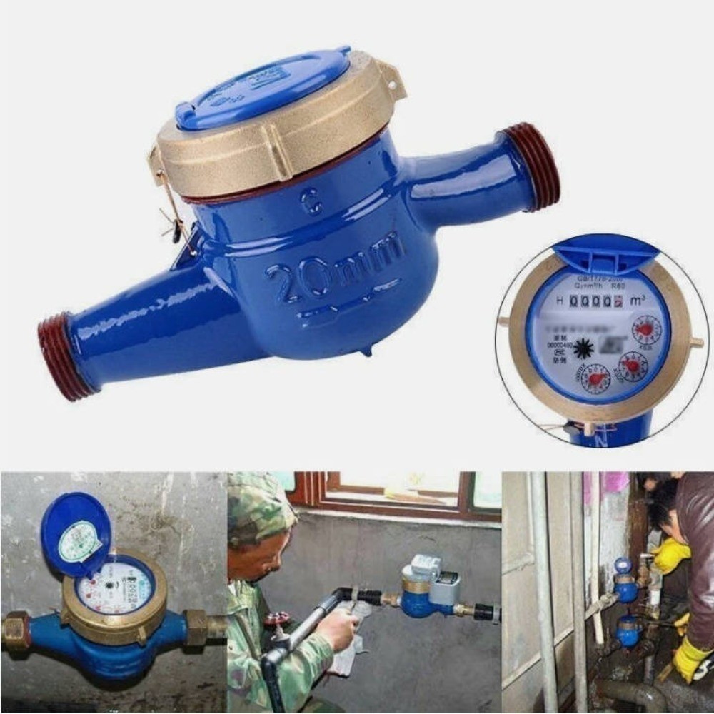 Support Pan European-Garden Water Meter Certified Faucet Counter 3-4in Faucet...