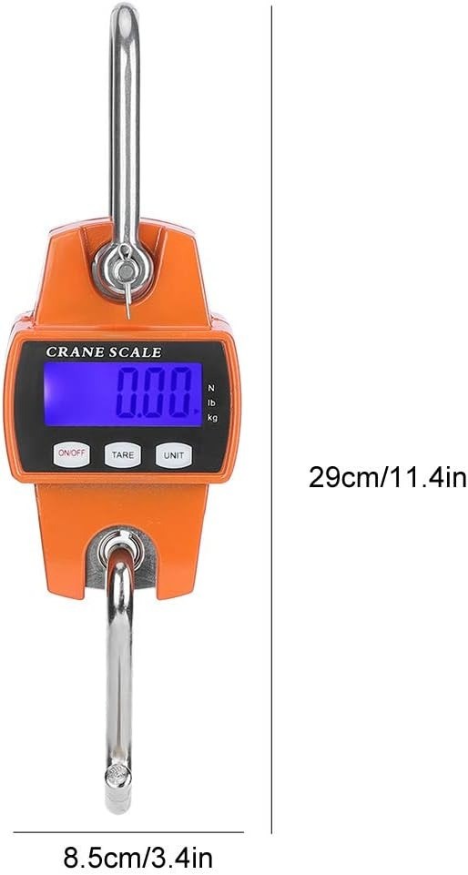 Support Pan European：Crane Scale Up To 300kg Digital Hanging Scale Tension Scale Game Scale Industrial Scale