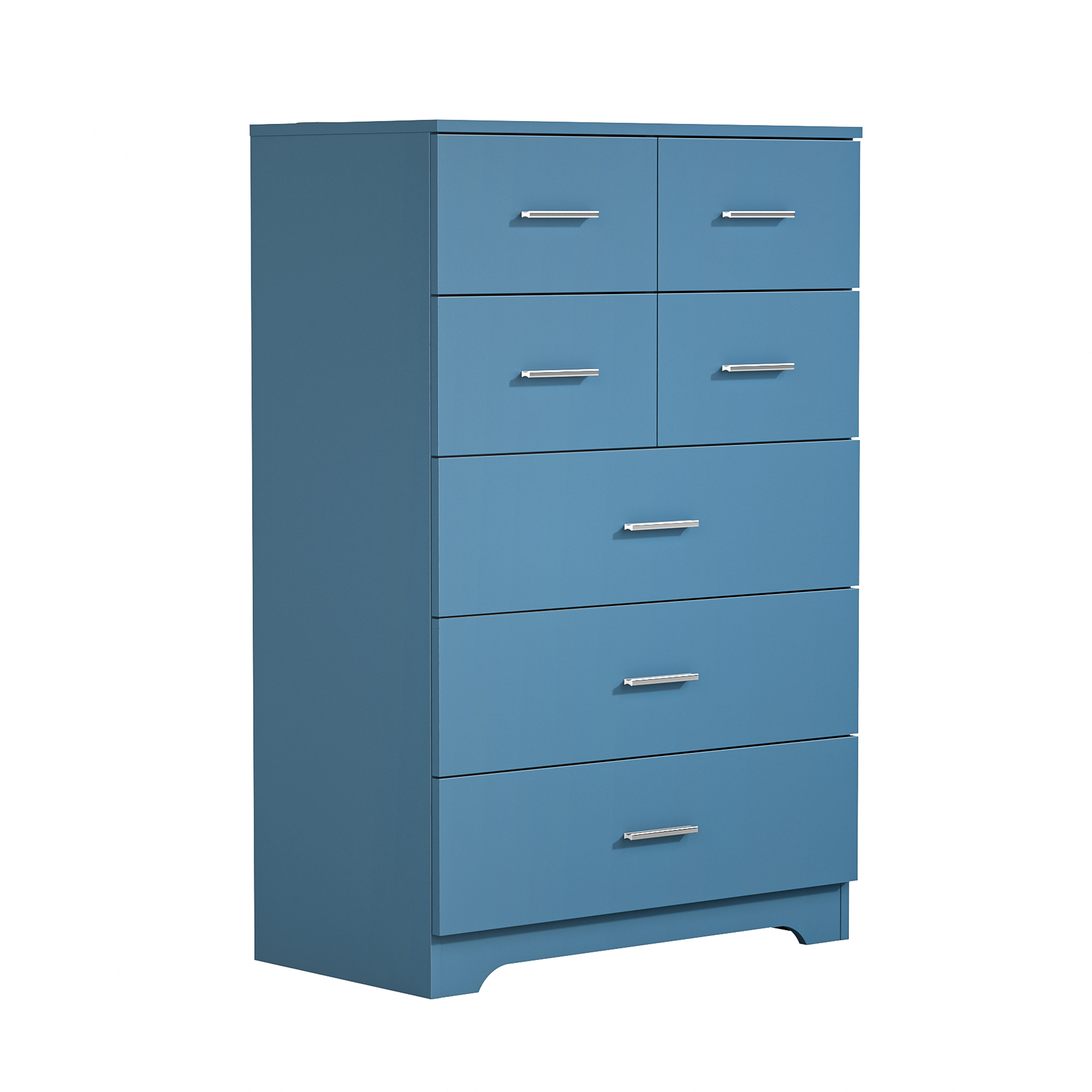 Wooden 7-Drawer Storage Cabinet