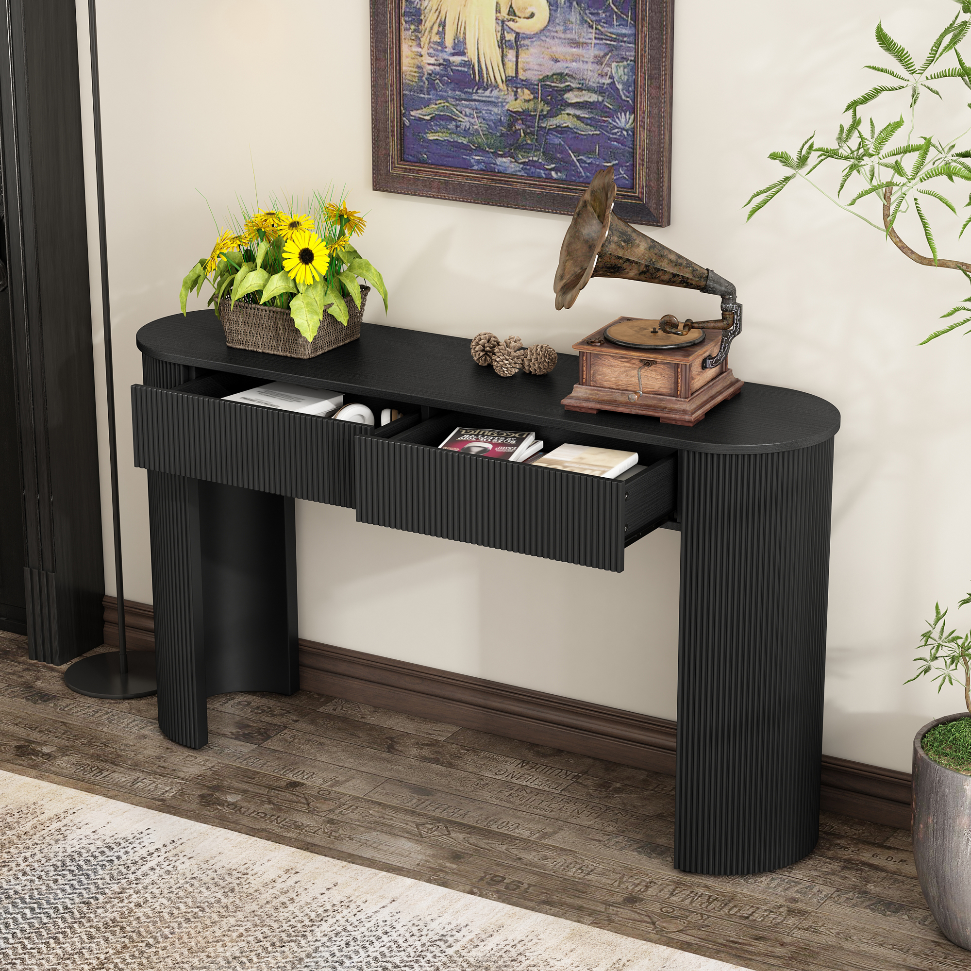 Storage Console Table, picture 2 of 4