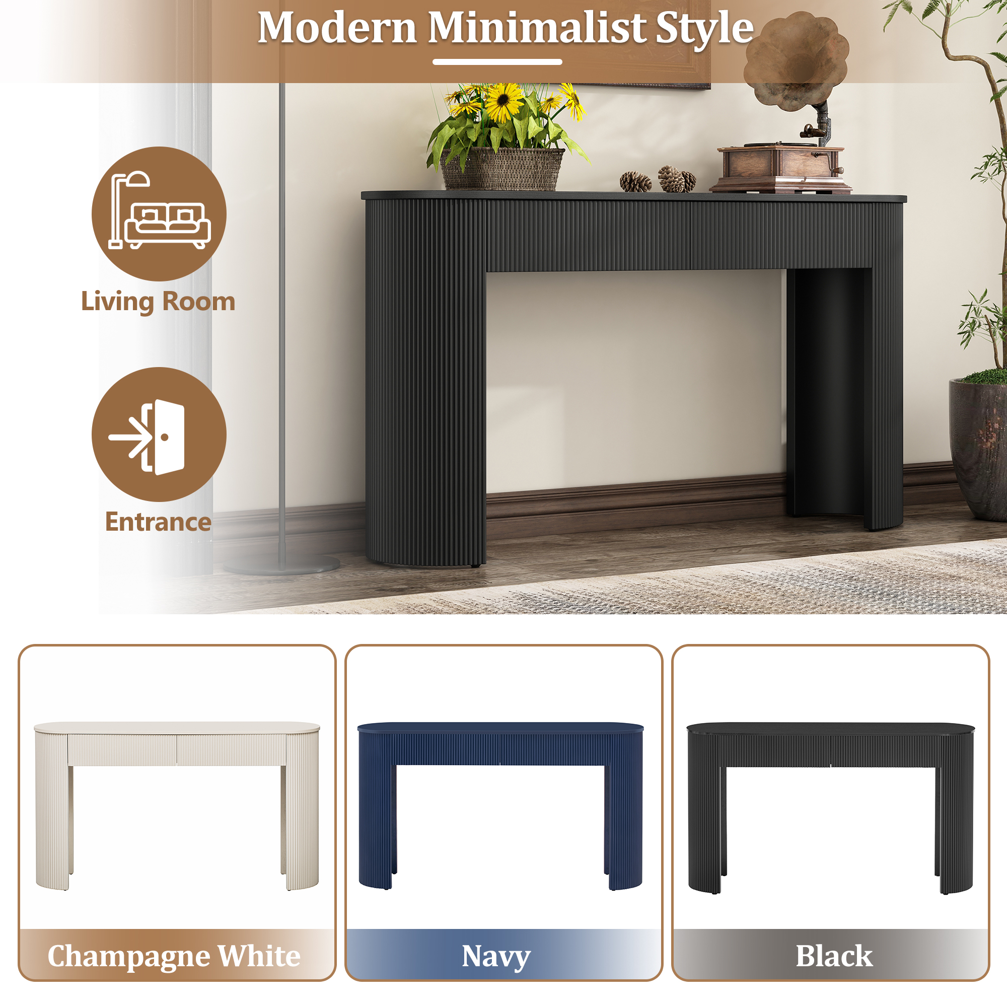 Storage Console Table, picture 4 of 4