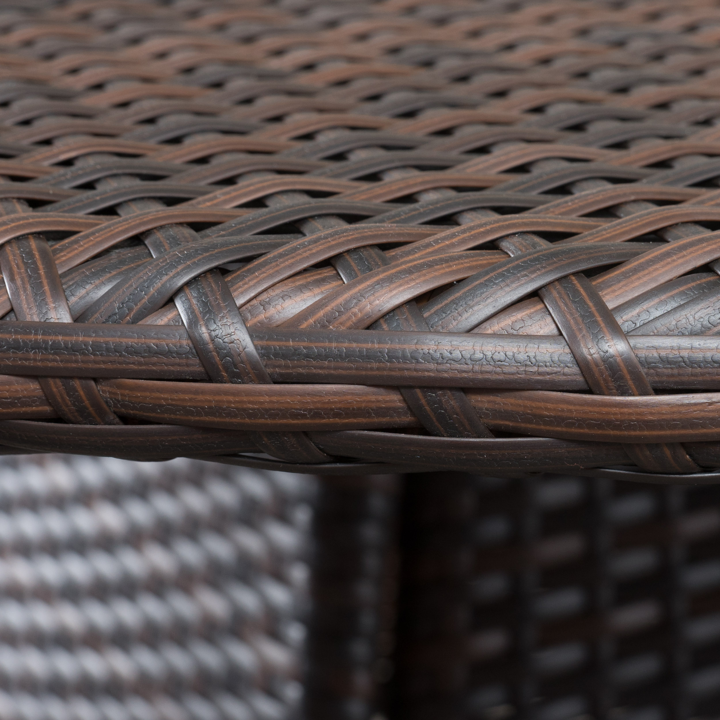 Round Wicker Dining Table, picture 4 of 4