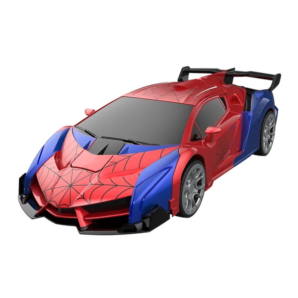 Transforming Remote Control Car Robot, R&C Car Toy, One-Button Deformation, Children's Day Gifts, 1-18 Scale 360' Rotating Drifting, Toys Suitable For Kids Over 3 Years Old, Educational Toy, Birthday