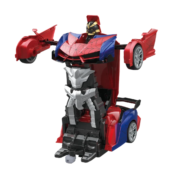 Transforming Remote Control Car Robot, R&C Car Toy, One-Button Deformation, Children's Day Gifts, 1-18 Scale 360' Rotating Drifting, Toys Suitable For Kids Over 3 Years Old, Educational Toy, Birthday