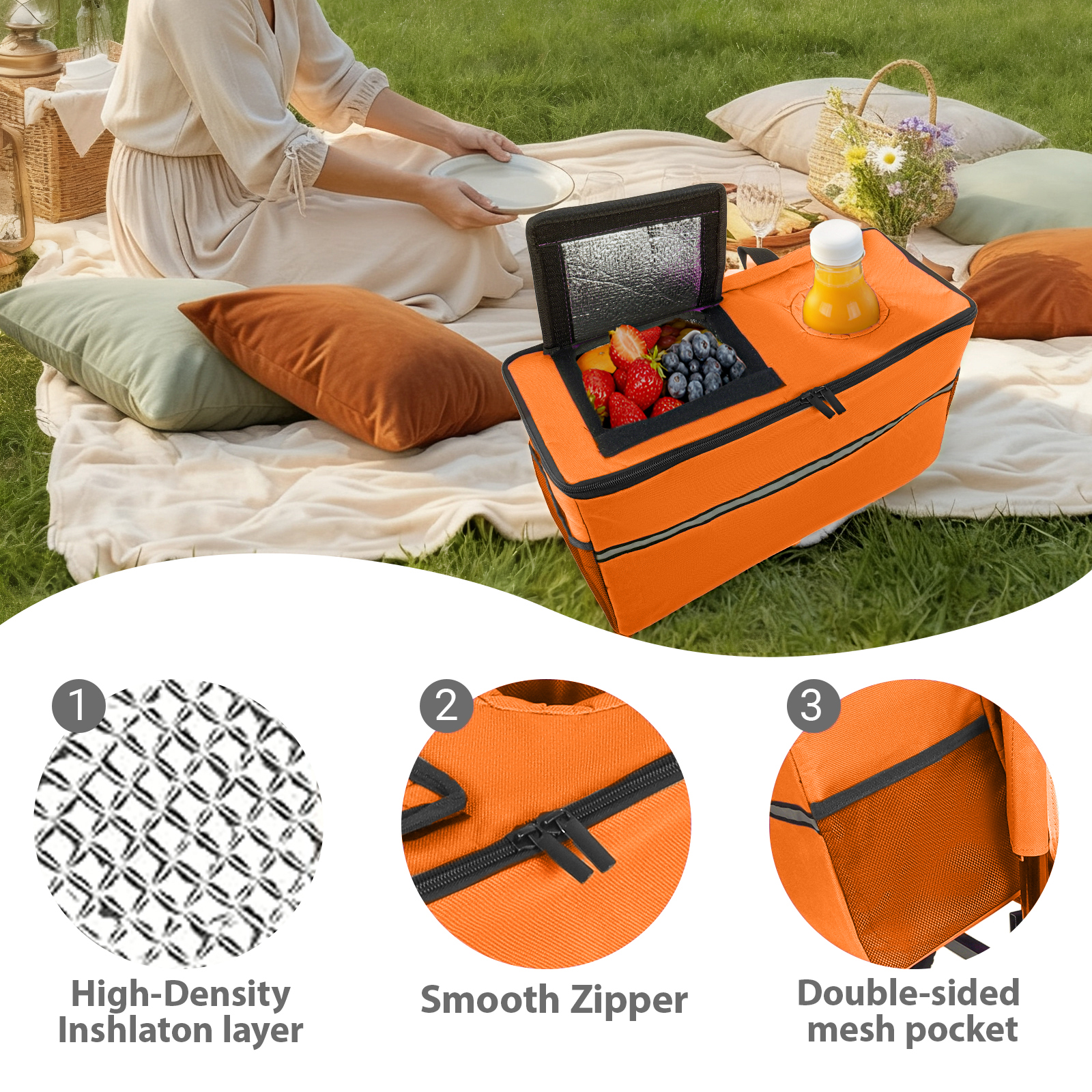 3-in-1 Folding Wagon Bench, picture 2 of 4
