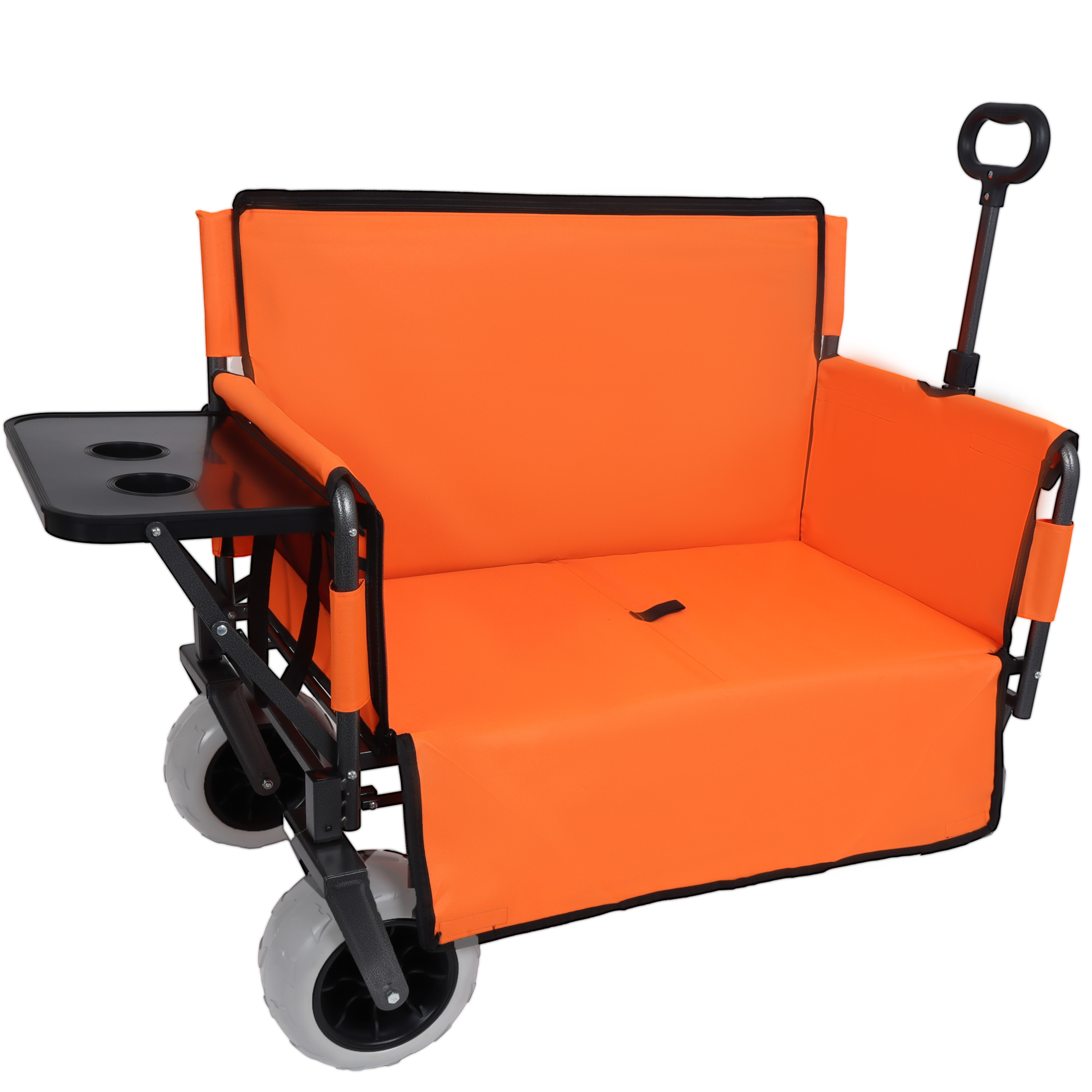 Folding Wagon with Bench Seat, picture 3 of 4