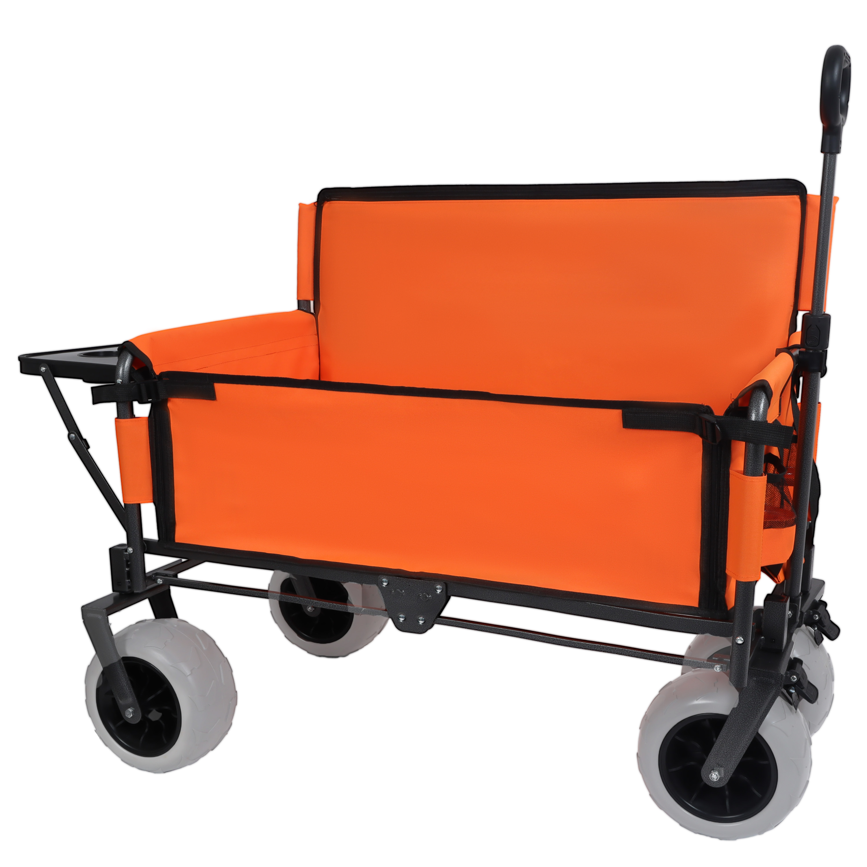 Folding Wagon with Bench Seat