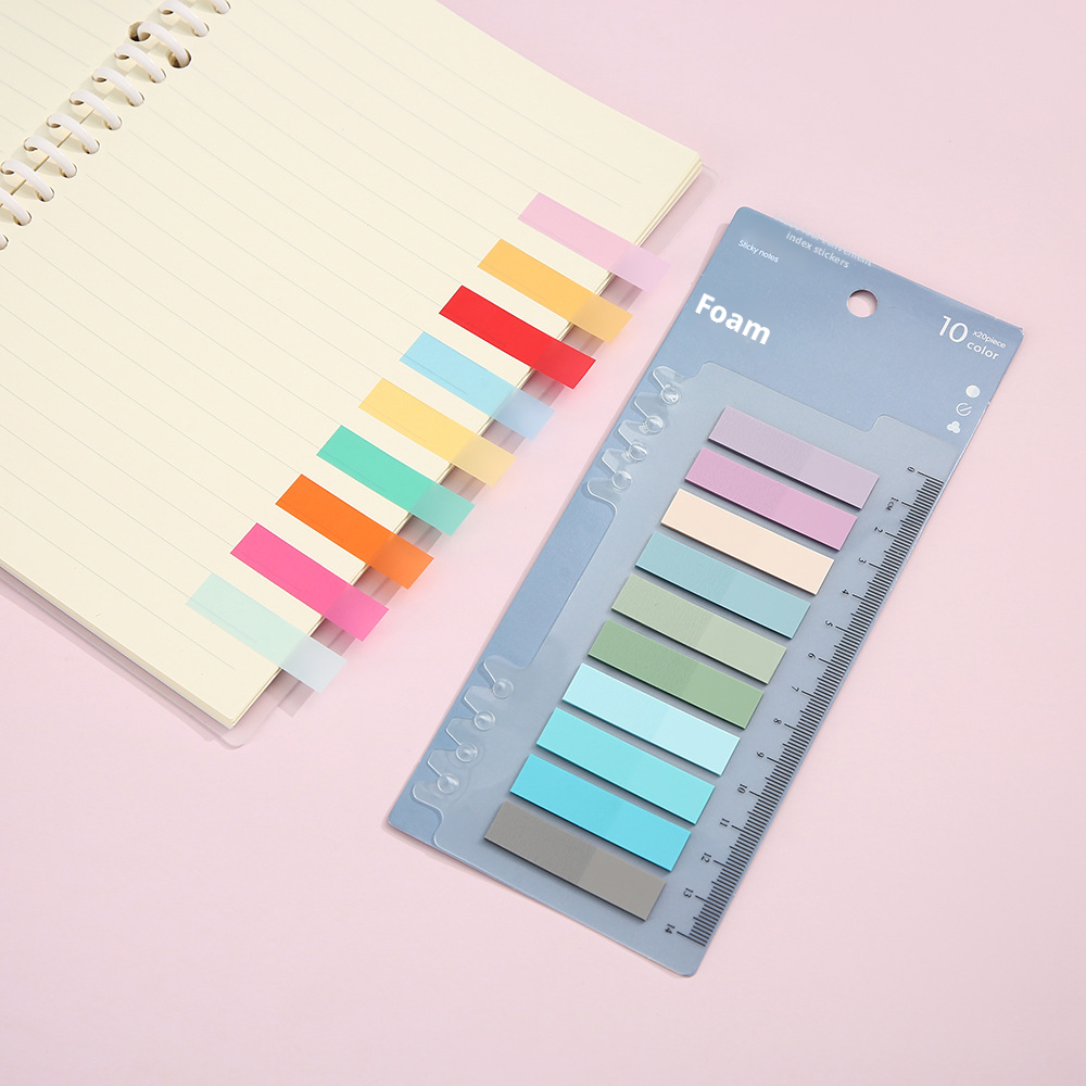 Category sticky notes-foam models-pet-1 board