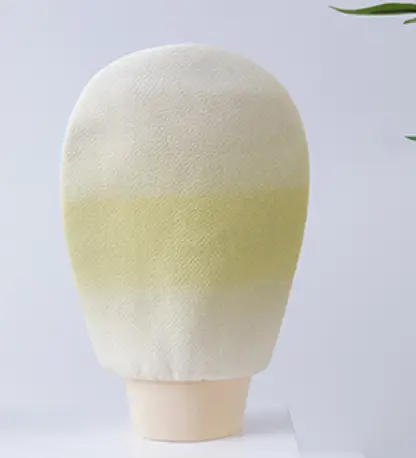 Gradient round bath towel-yellow-1 piece