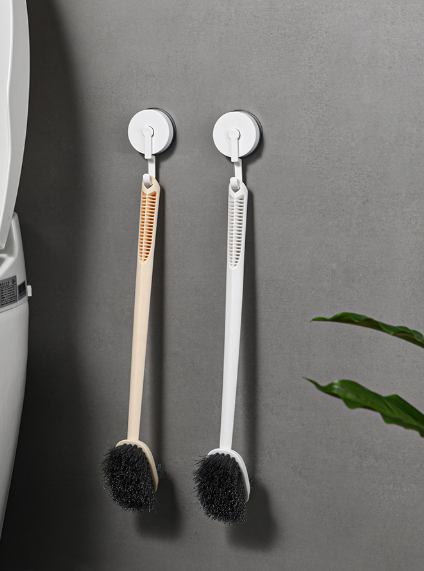 Long-handle toilet brush-white-PP-1 piece