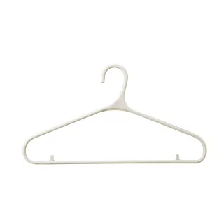 Traceless wide shoulder hanger-ivory white-pp-1 pc