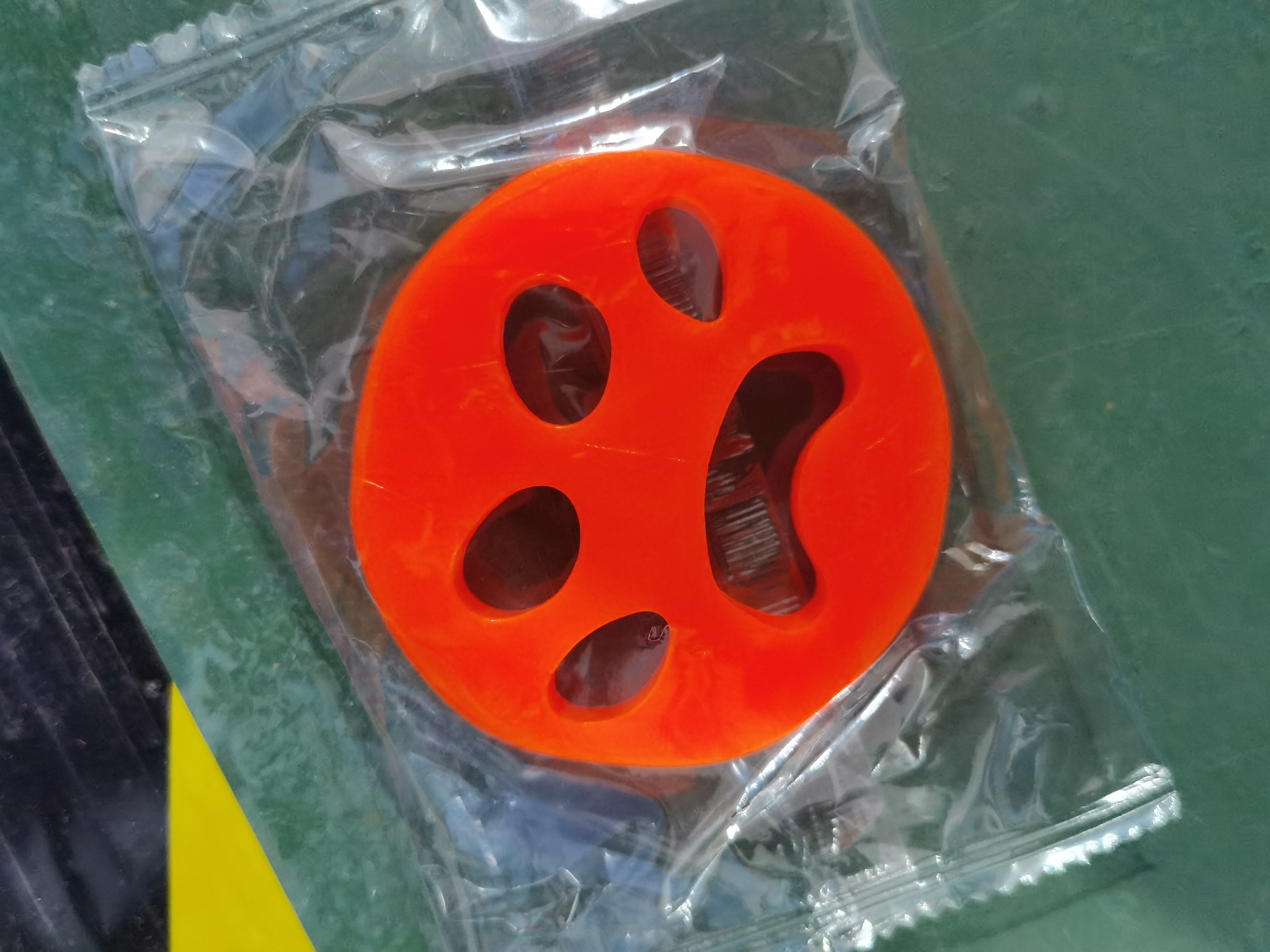 Cat Claw Silicone Hair Bonder-Round-Orange-28g-1 piece