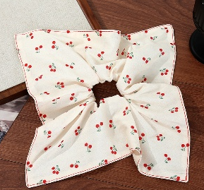 Large intestine square and hair circle-cherry style-red-1 piece