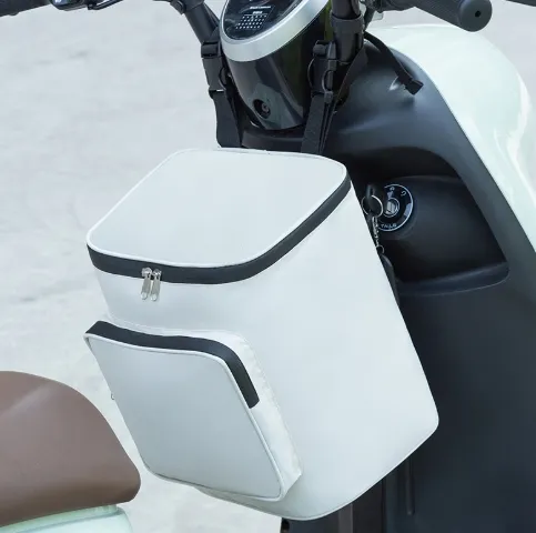 Electric vehicle storage bag-white-non-laminated