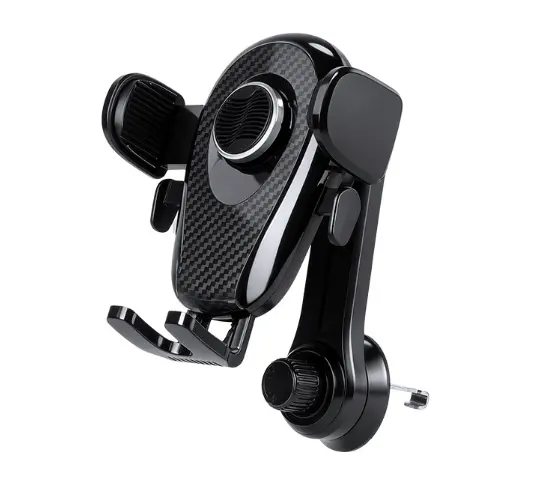 Car mobile phone holder-black-ABS-11*13*13cm