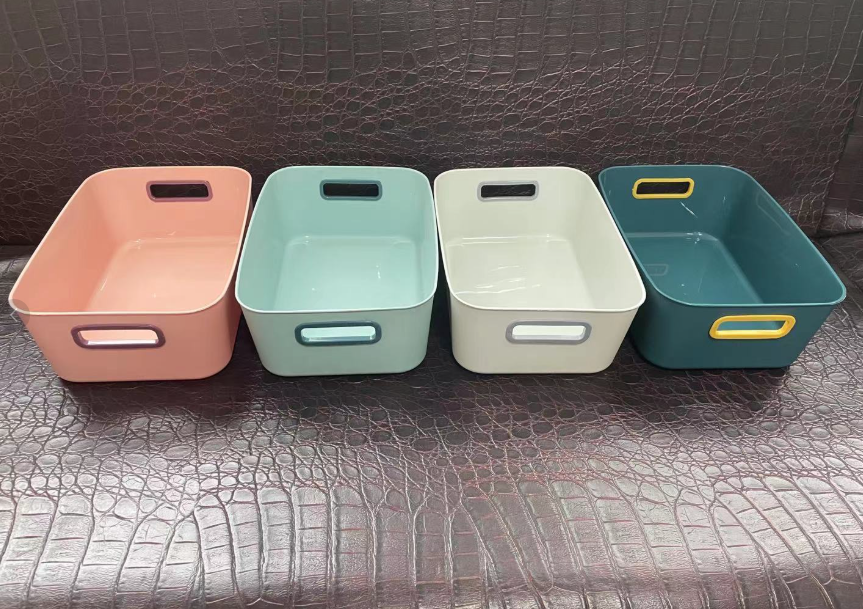 Solid color storage box-26 *19cm-pp-random color-1 piece