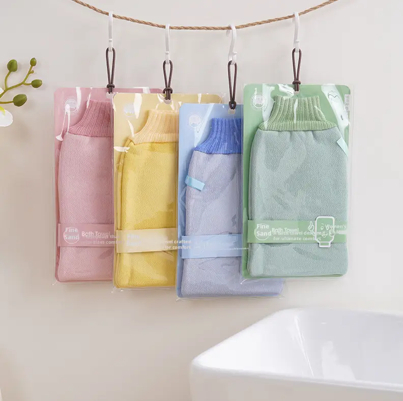 Plain fine sand bath towel-green-1 piece