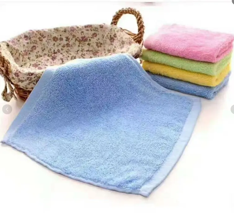 Fiber dish towel-25 * 25cm-random color-1 strip
