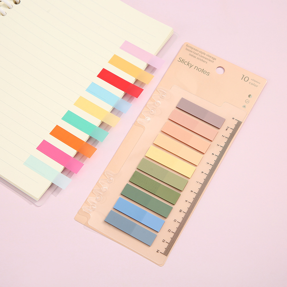 Category sticky notes-foam models-pet-1 board